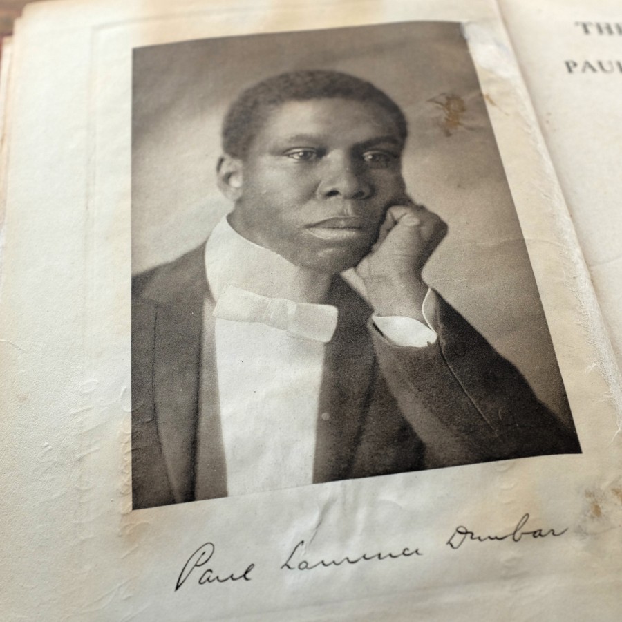 Photogravure Portrait of Paul Laurence Dunbar
