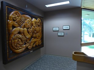 Artwork in the library